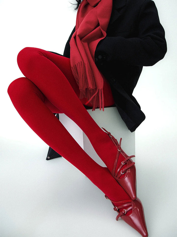 Red Velvet Tights