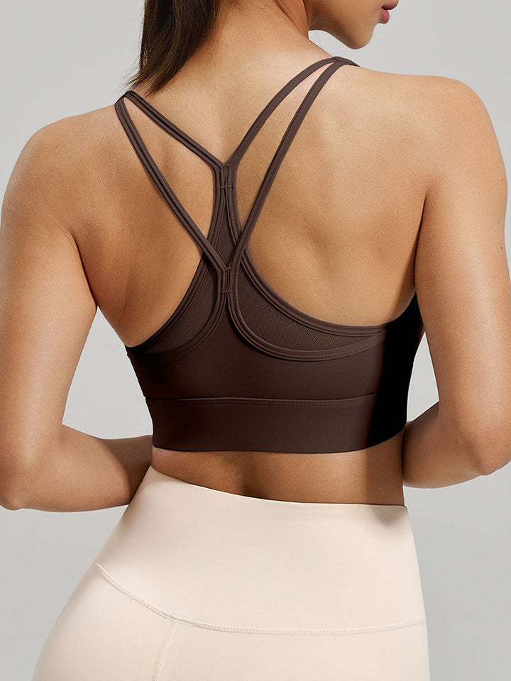 Mesh Yoga Sports Vest Bra