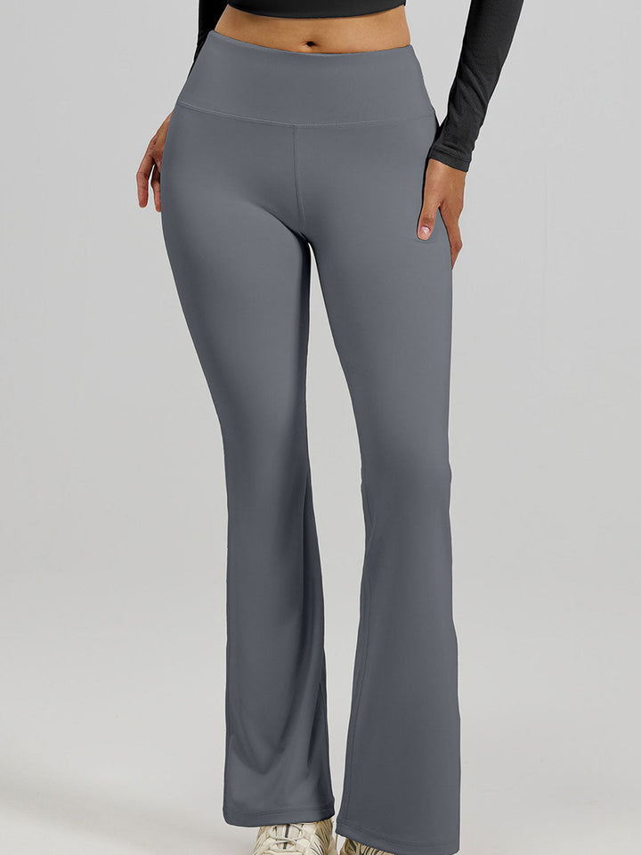 Fitness High Waist Flared Yoga Pants
