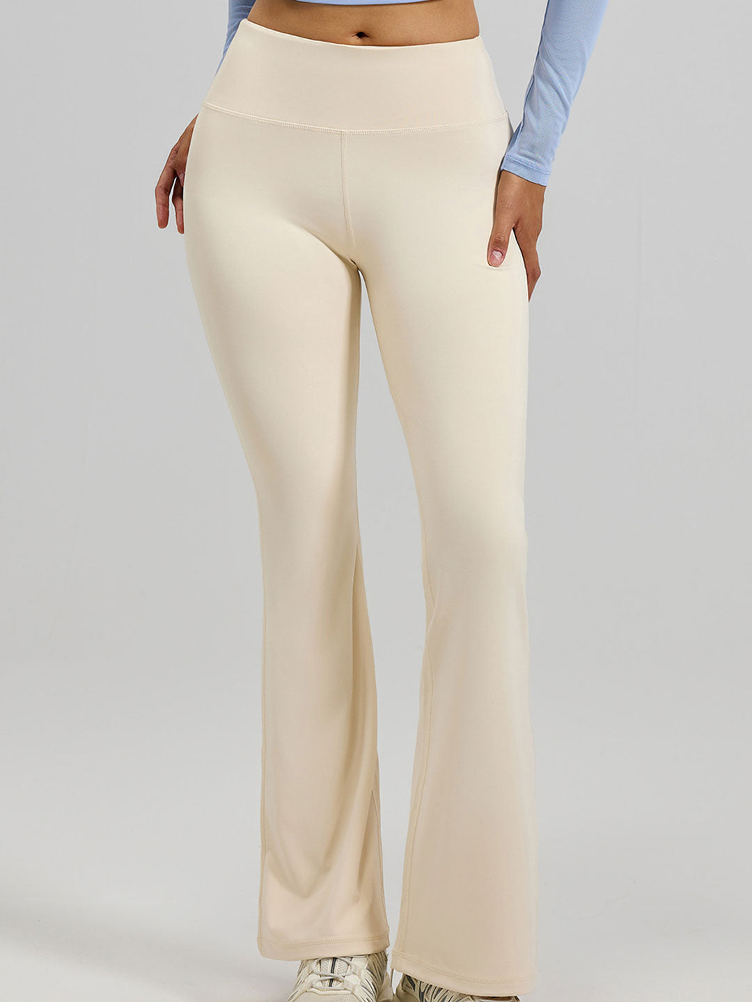 Fitness High Waist Flared Yoga Pants