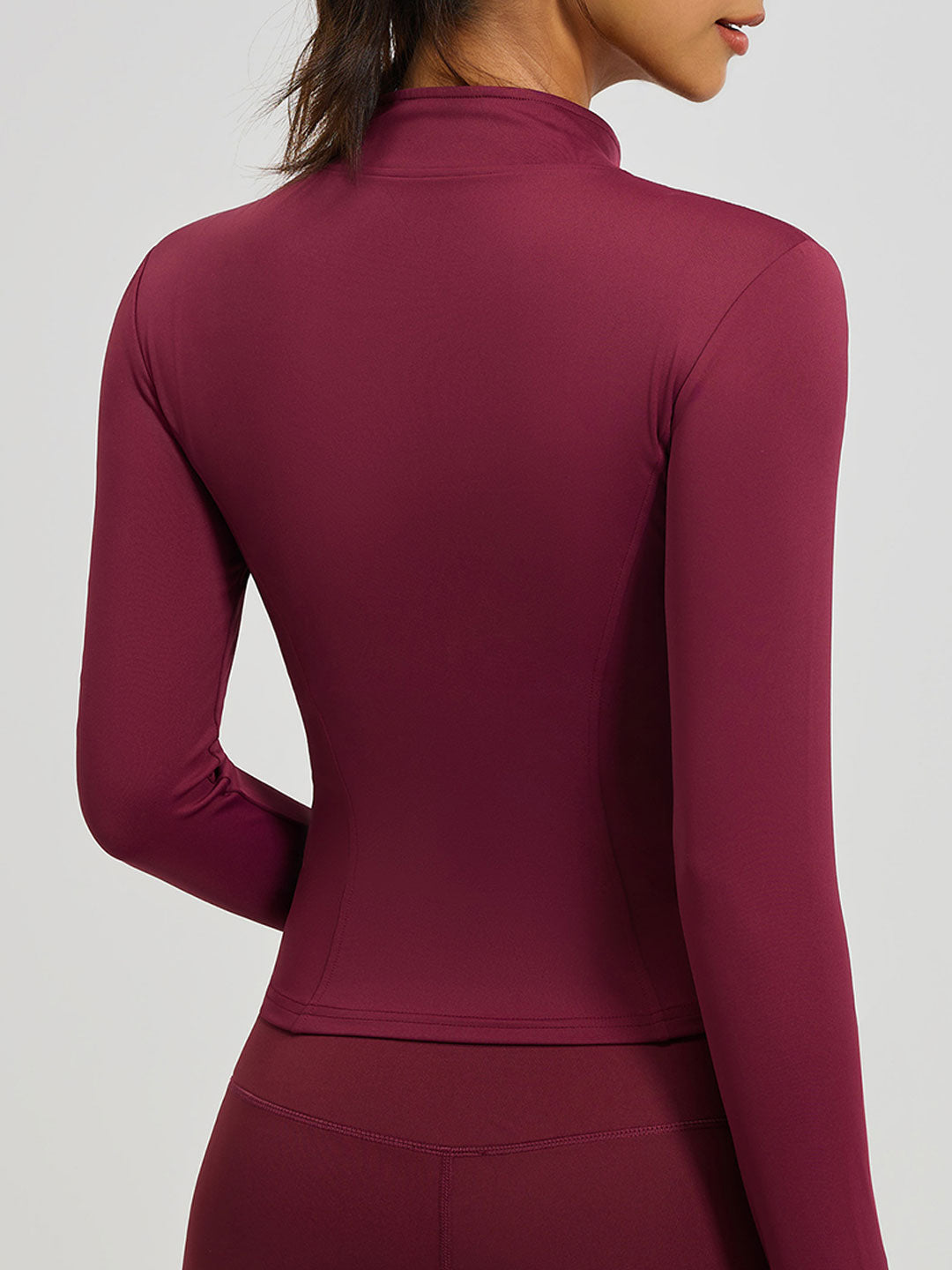 Classic Slim Fit Lightweight Yoga Athletic Jacket