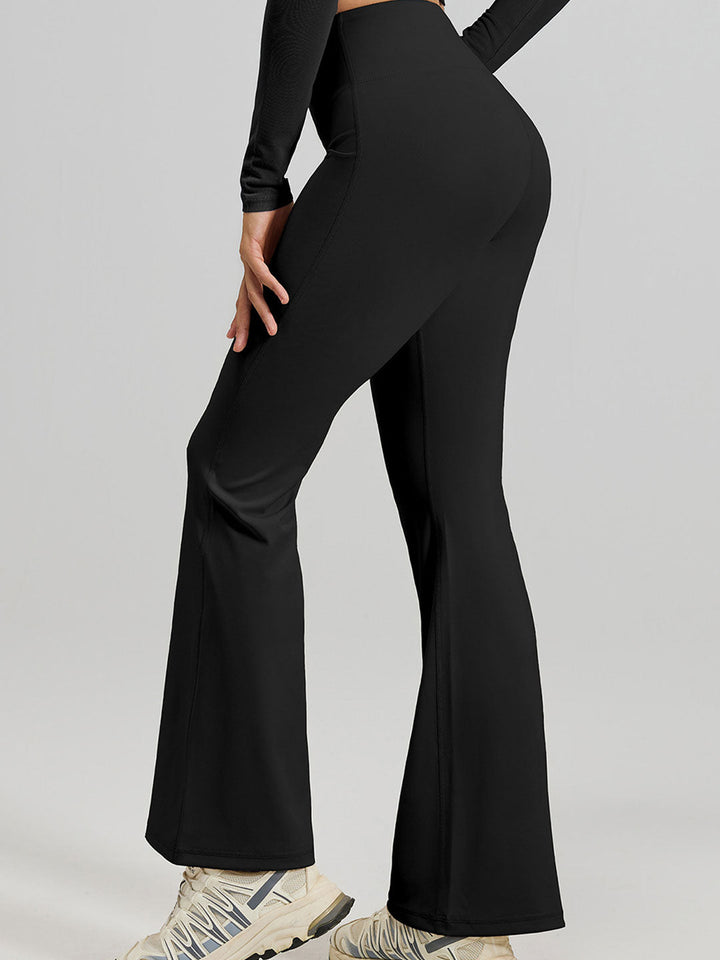Fitness High Waist Flared Yoga Pants