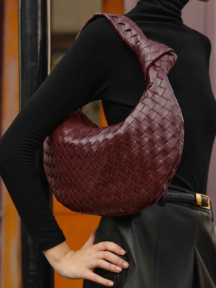 Croissant Woven Bag