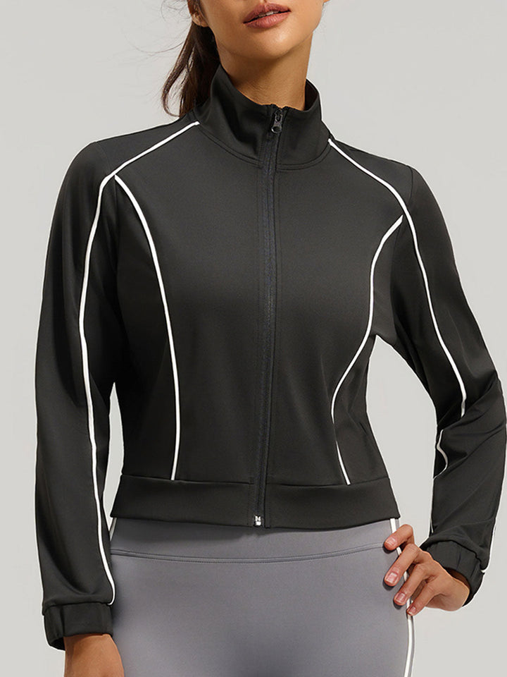 Emma Casual High-Elasticity Breathable Yoga Athletic Jacket
