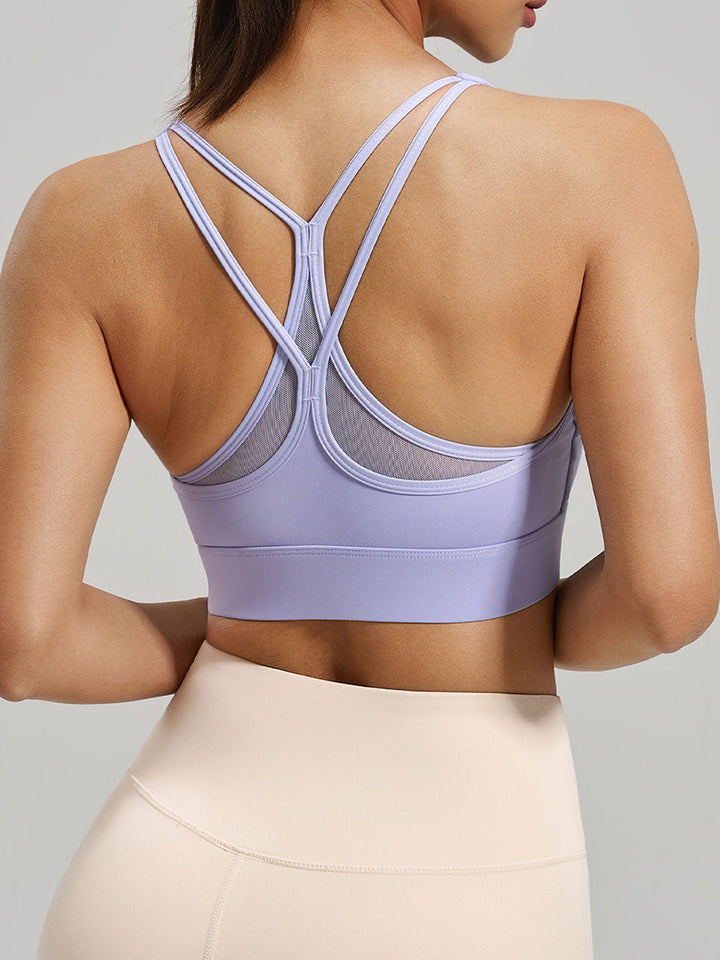 Mesh Yoga Sports Vest Bra