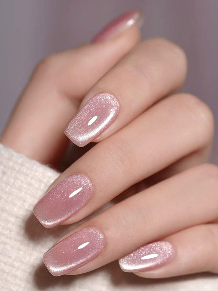 24 Pcs Removable Shiny Cat Eye Nail Stickers