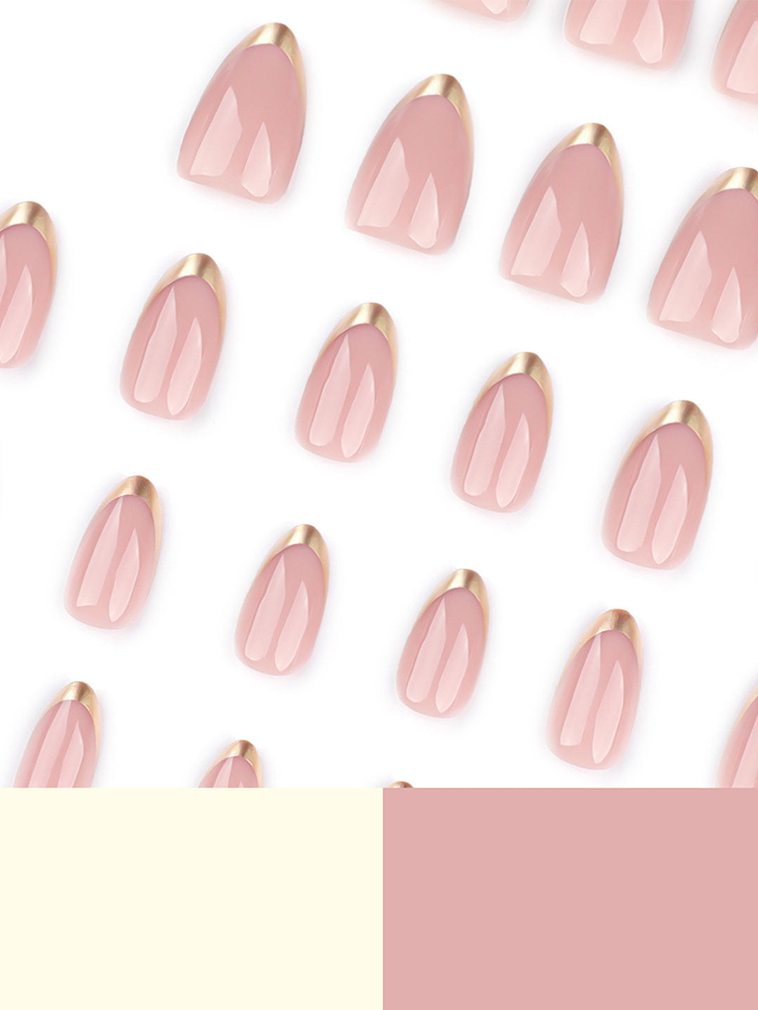 24 Pcs Full Waterproof Removable Nail Stickers