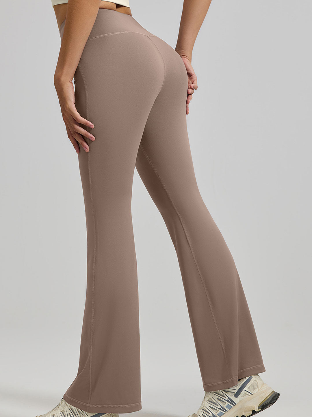 Fitness High Waist Flared Yoga Pants