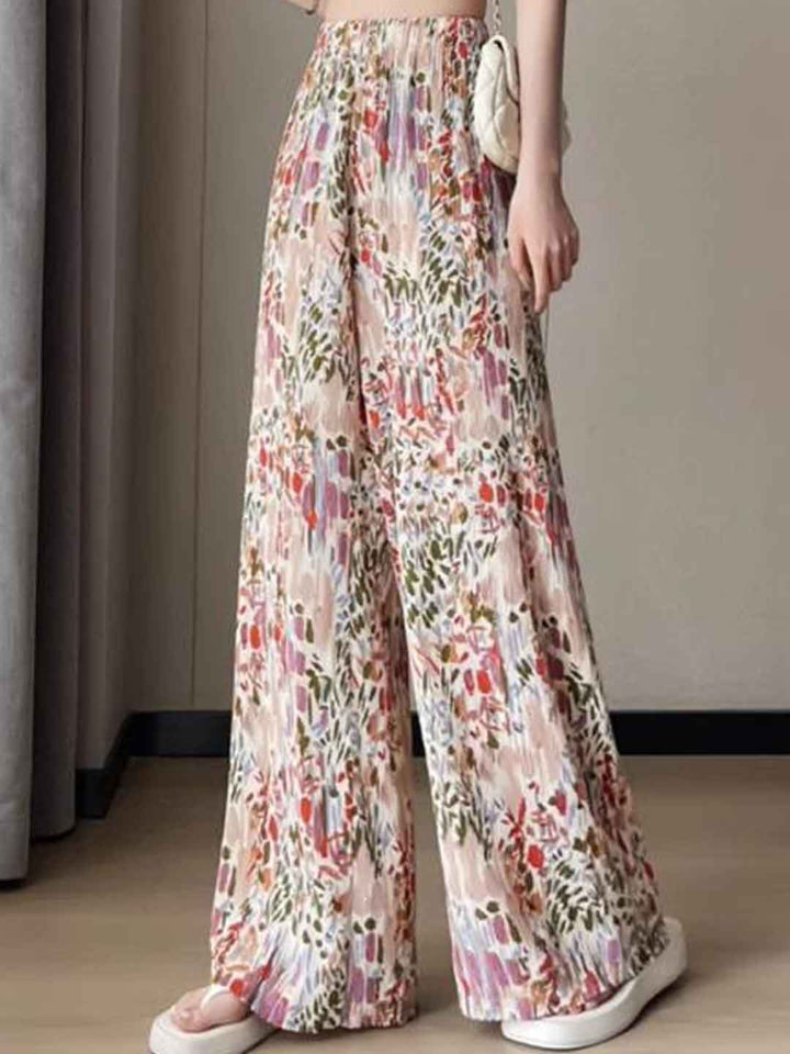Hannah Loose High-Waisted Wide-Leg Pants