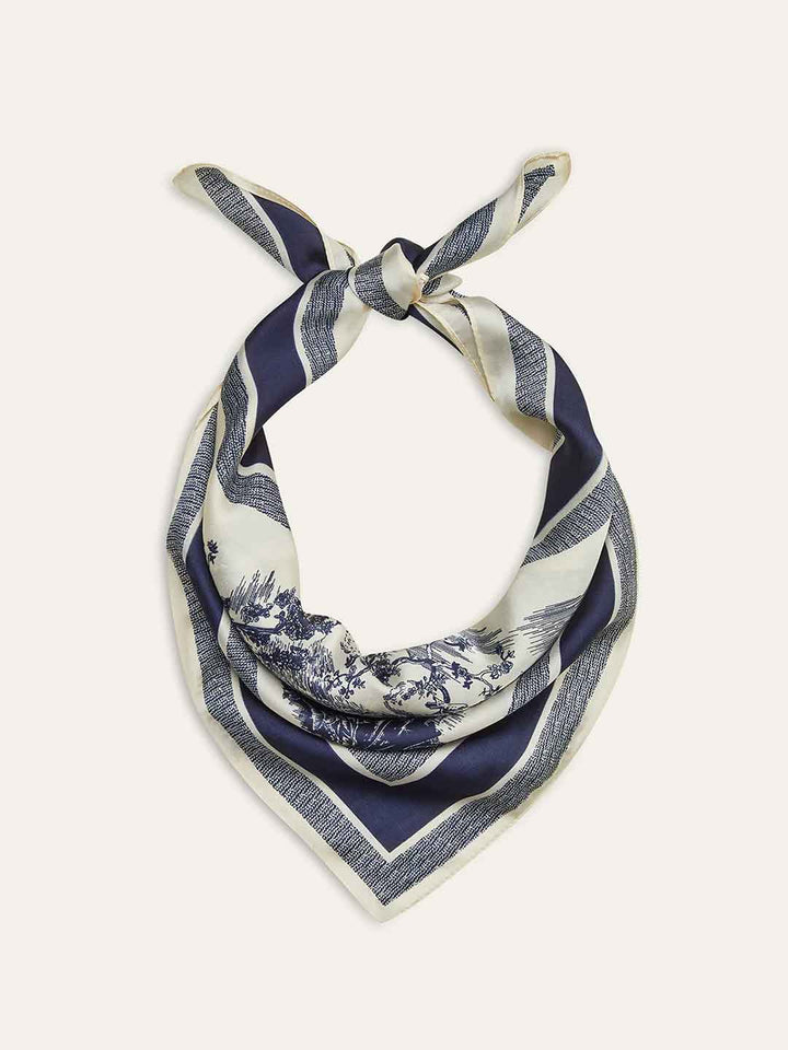 Printed Square Scarf