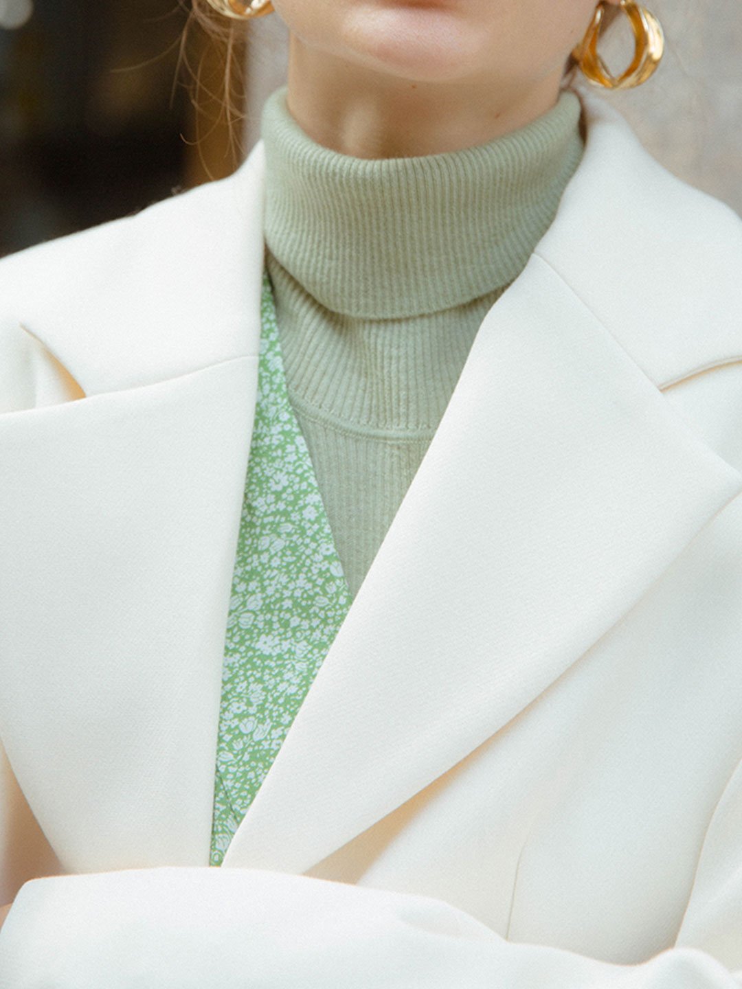 Teresa Classic Turtleneck Bottoming Knitwear