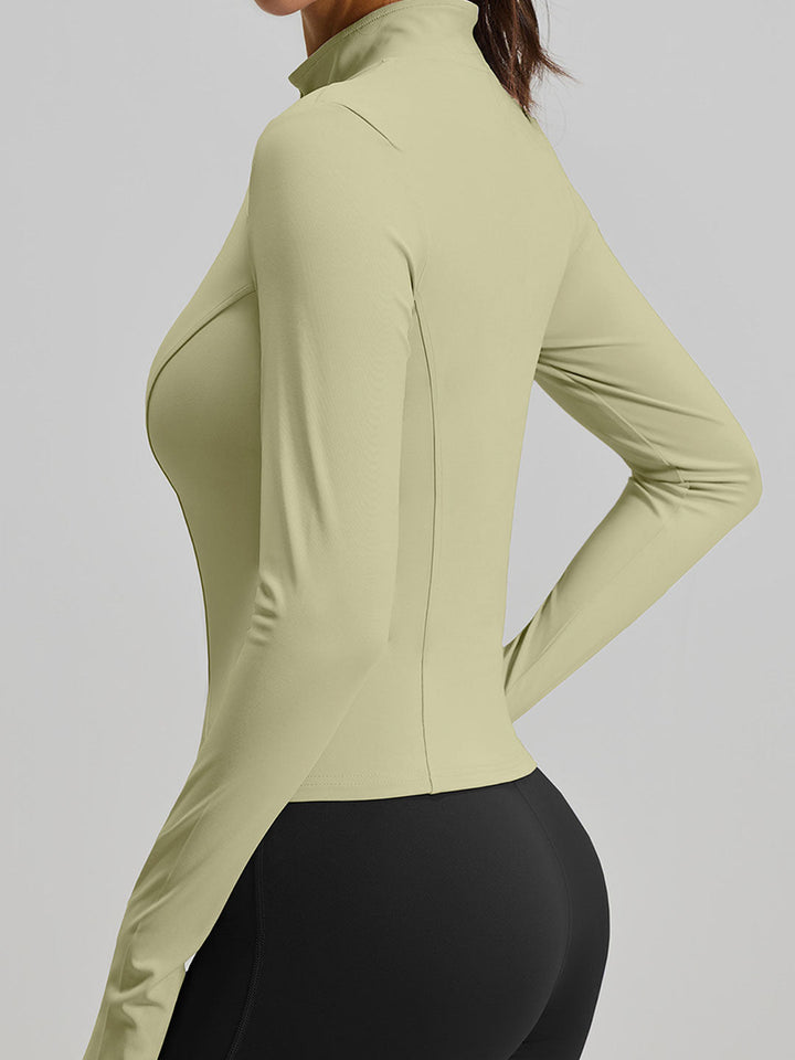 Classic Slim Fit Lightweight Yoga Athletic Jacket