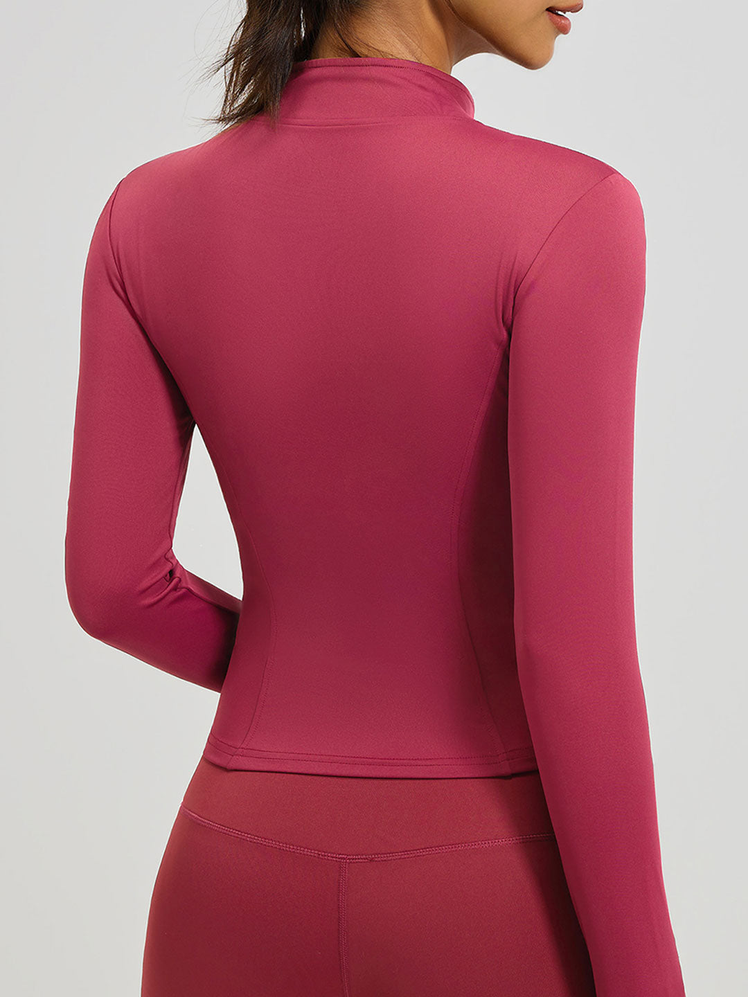 Classic Slim Fit Lightweight Yoga Athletic Jacket