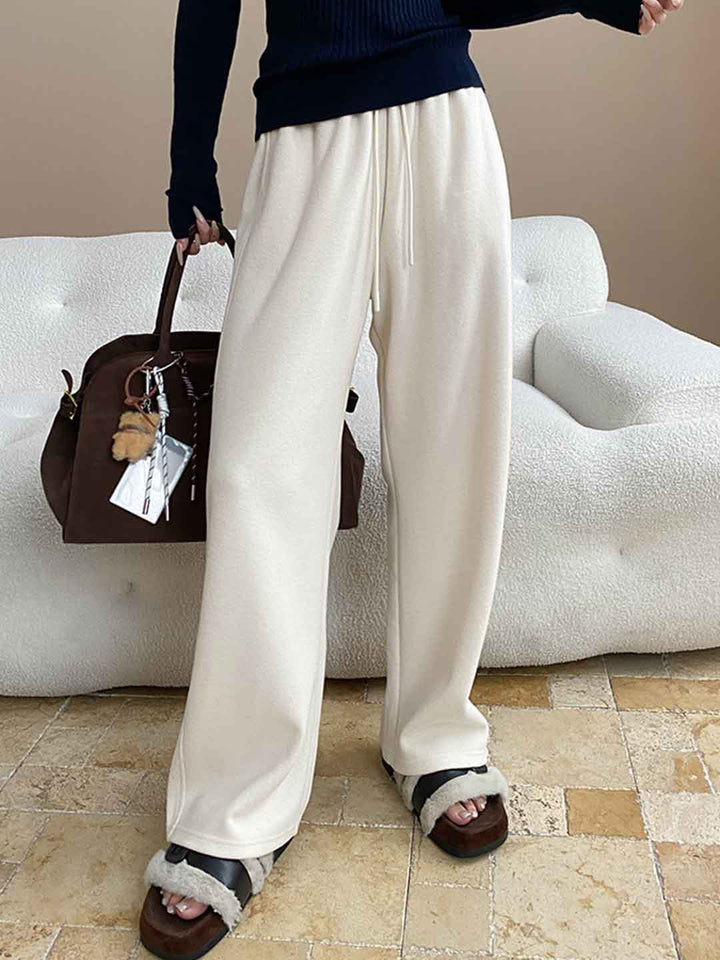 Ava Loose Flowy High-Waisted Wide Leg Pants