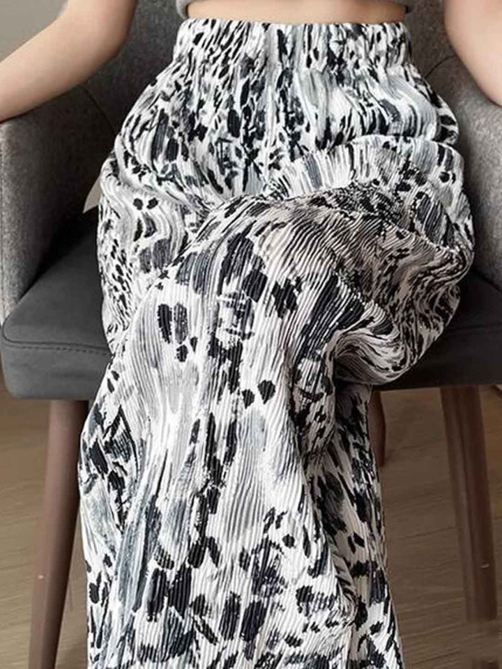 Hannah Loose High-Waisted Wide-Leg Pants