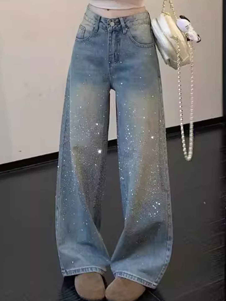 Arianna Casual Rhinestone Jeans