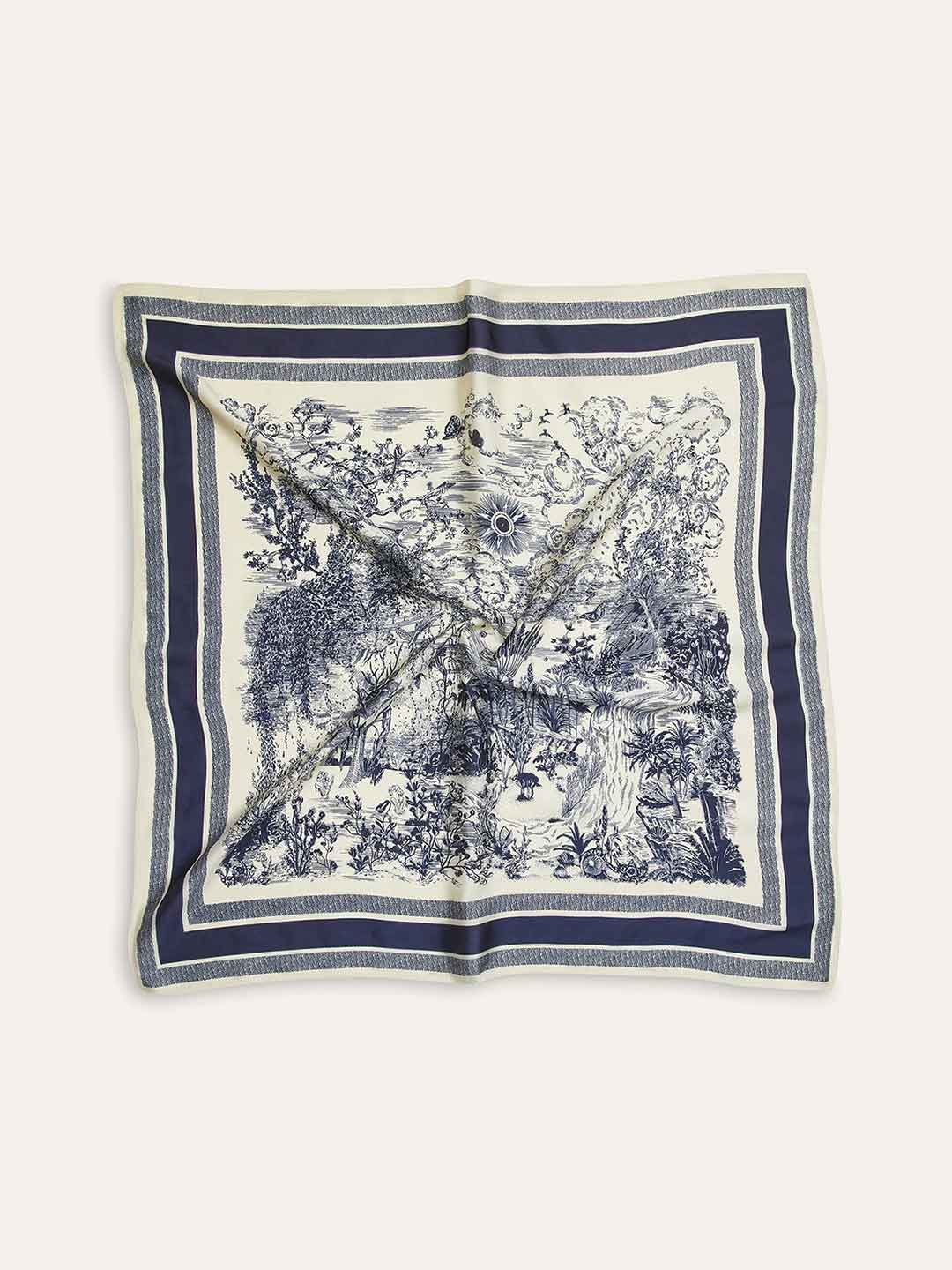 Printed Square Scarf