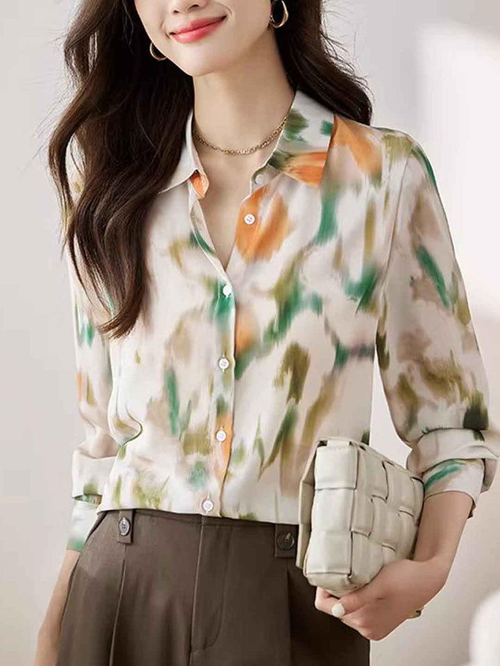 Morgan Daily Lapel Printed Shirt