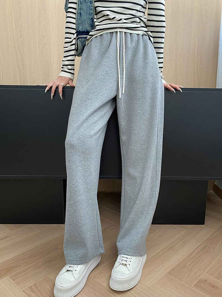 Ava Loose Flowy High-Waisted Wide Leg Pants