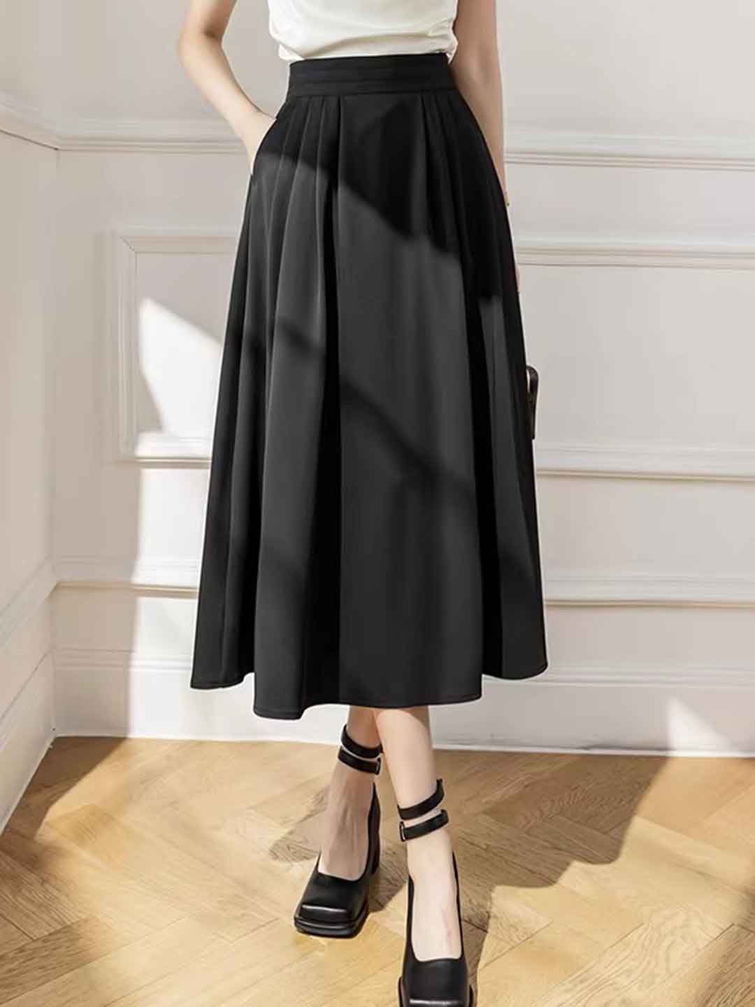 Amelia Daily A-Line High-Waisted Skirt