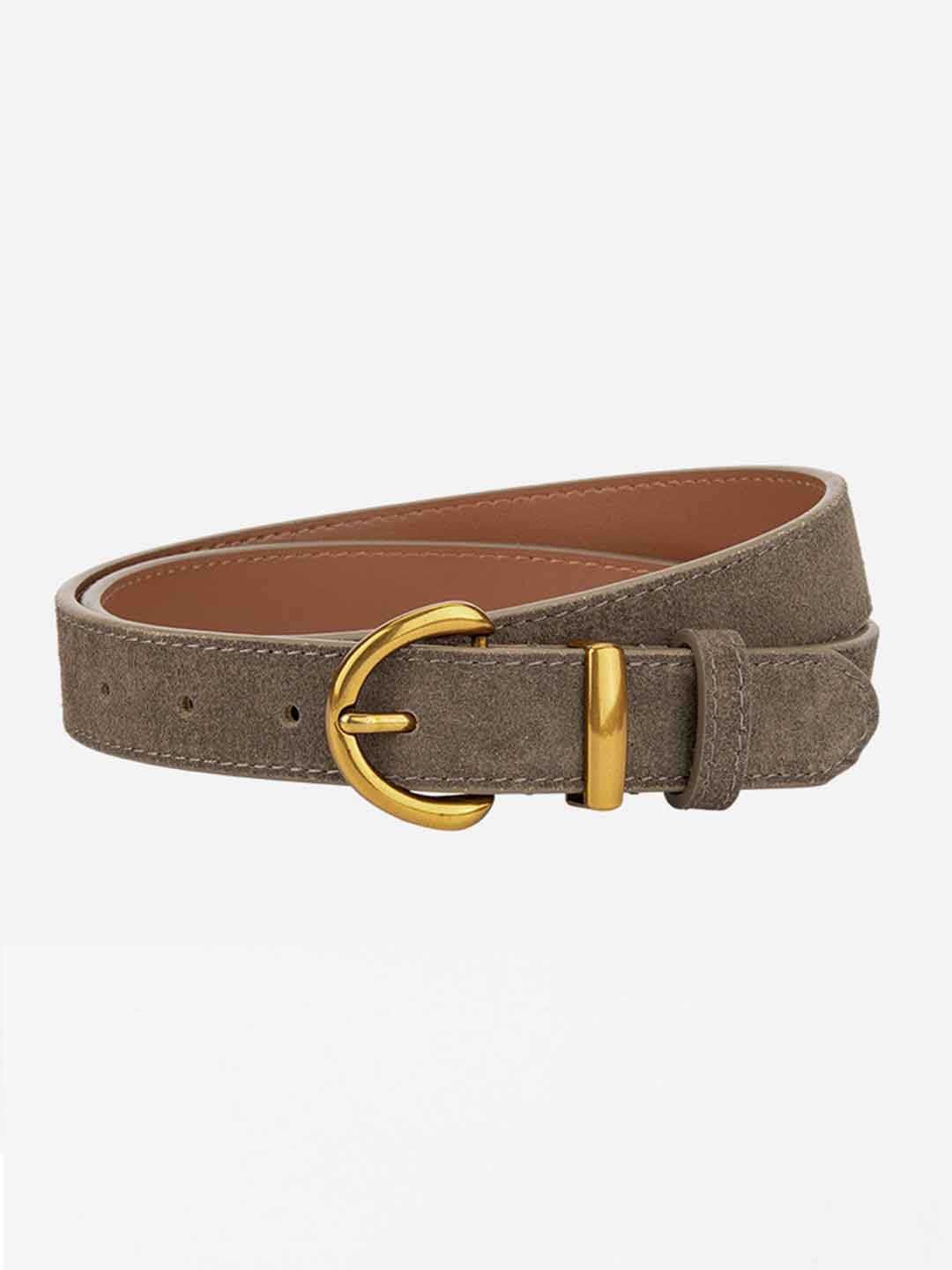 Retro Suede Belt