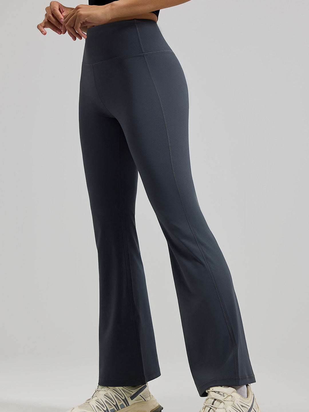 Fitness High Waist Flared Yoga Pants