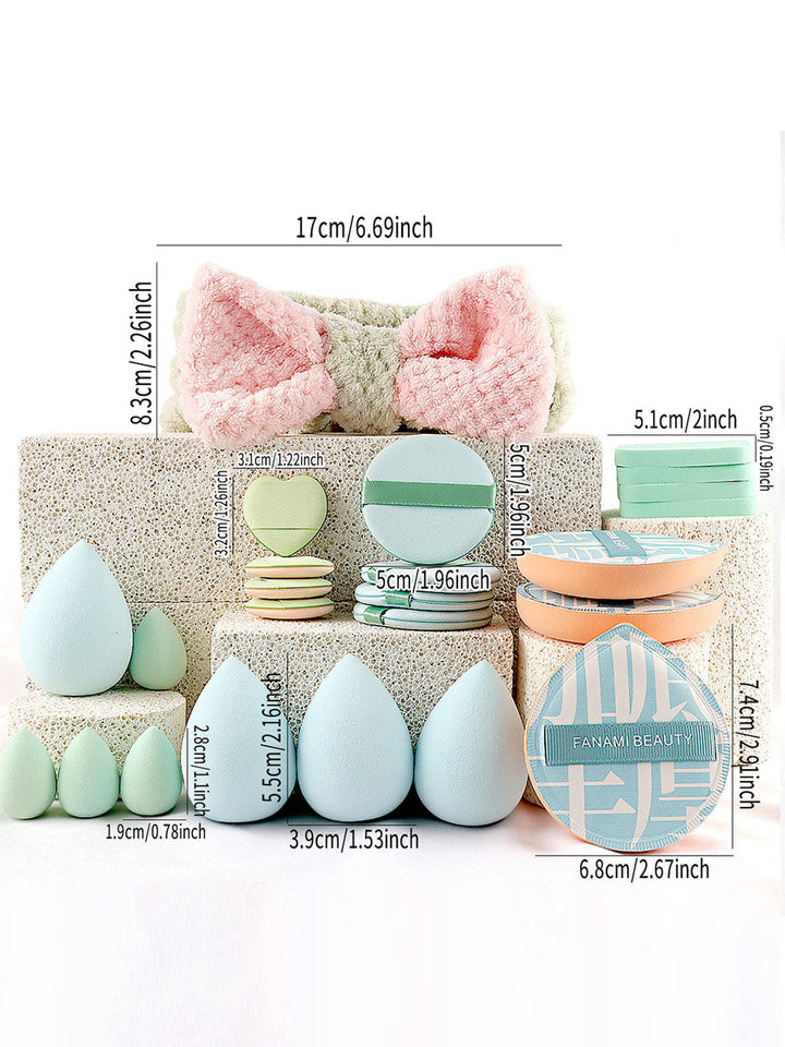 33Pcs Makeup Bag And Brushes Set Professional Makeup Tools