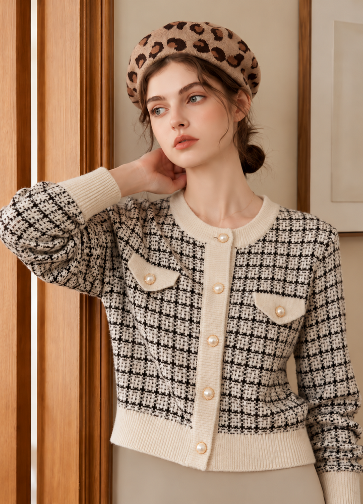 French-style Chic Cardigan