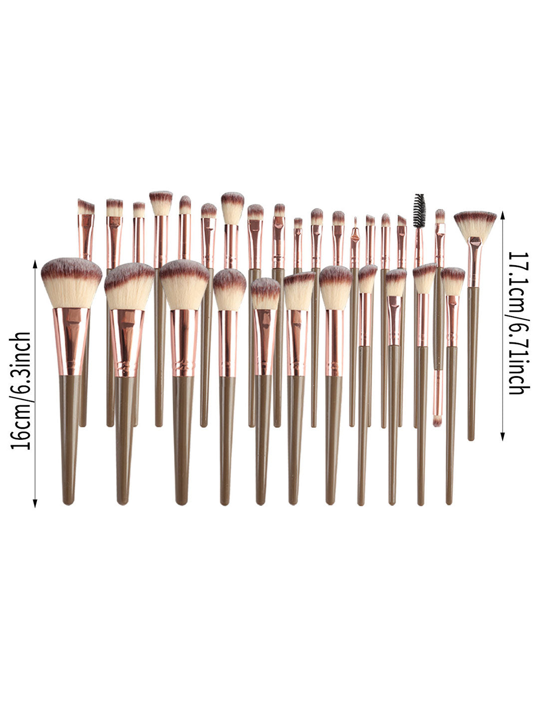 67Pcs Makeup Bag And Brushes Set Professional Tools