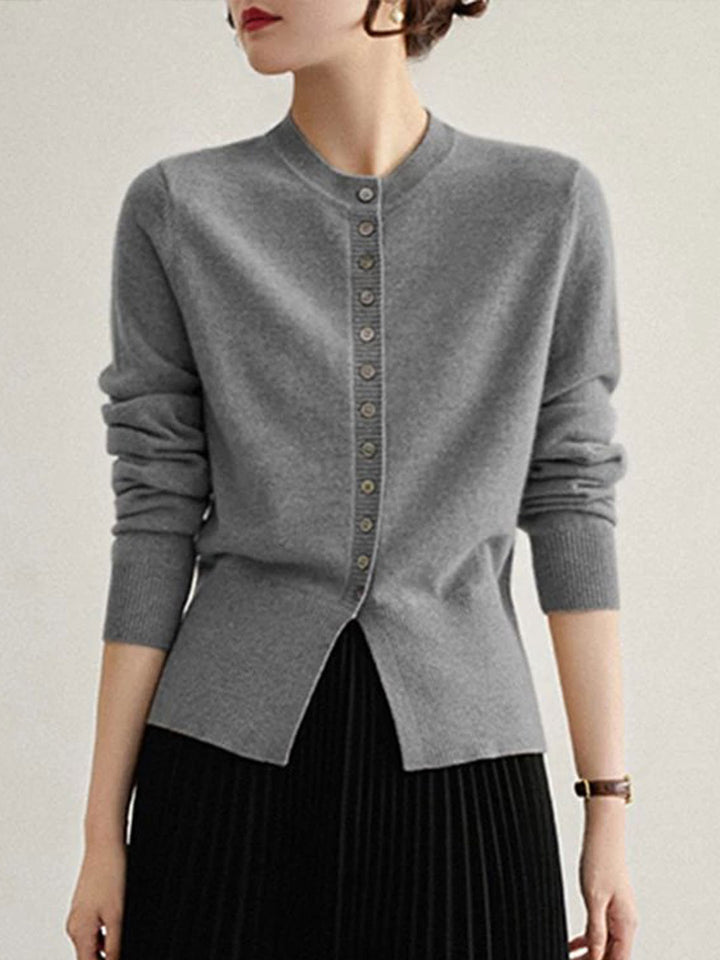 Lauren Vintage Slim Knitted Cardigan-Camel