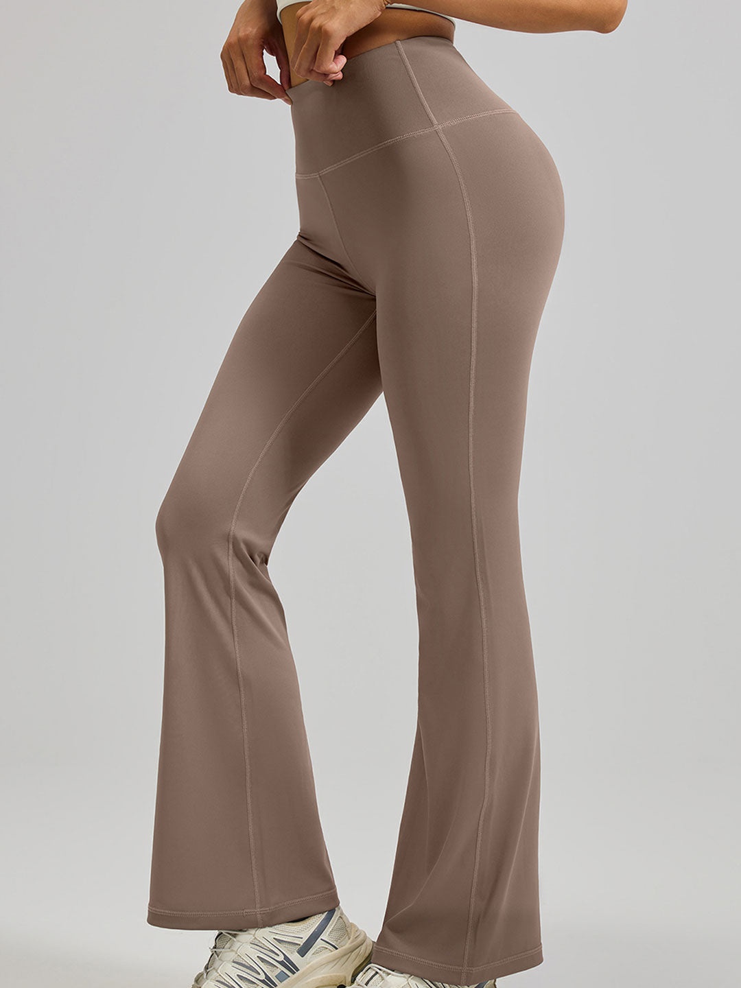 Fitness High Waist Flared Yoga Pants