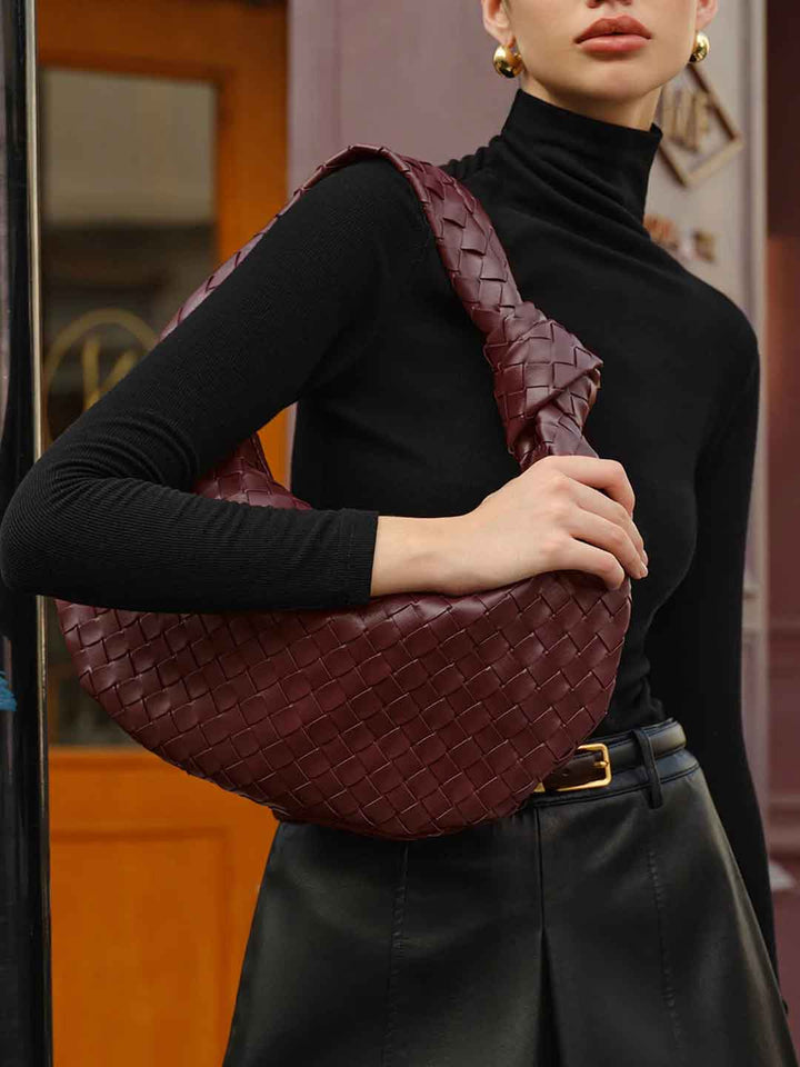 Croissant Woven Bag