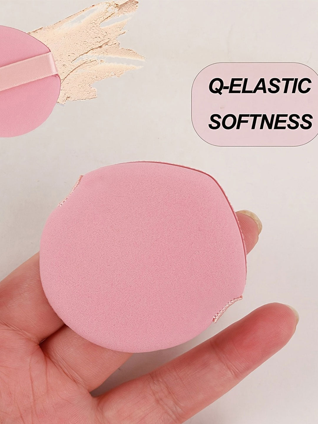 40Pcs Tweed Style Makeup Bag And Brushes Set Professional Tools