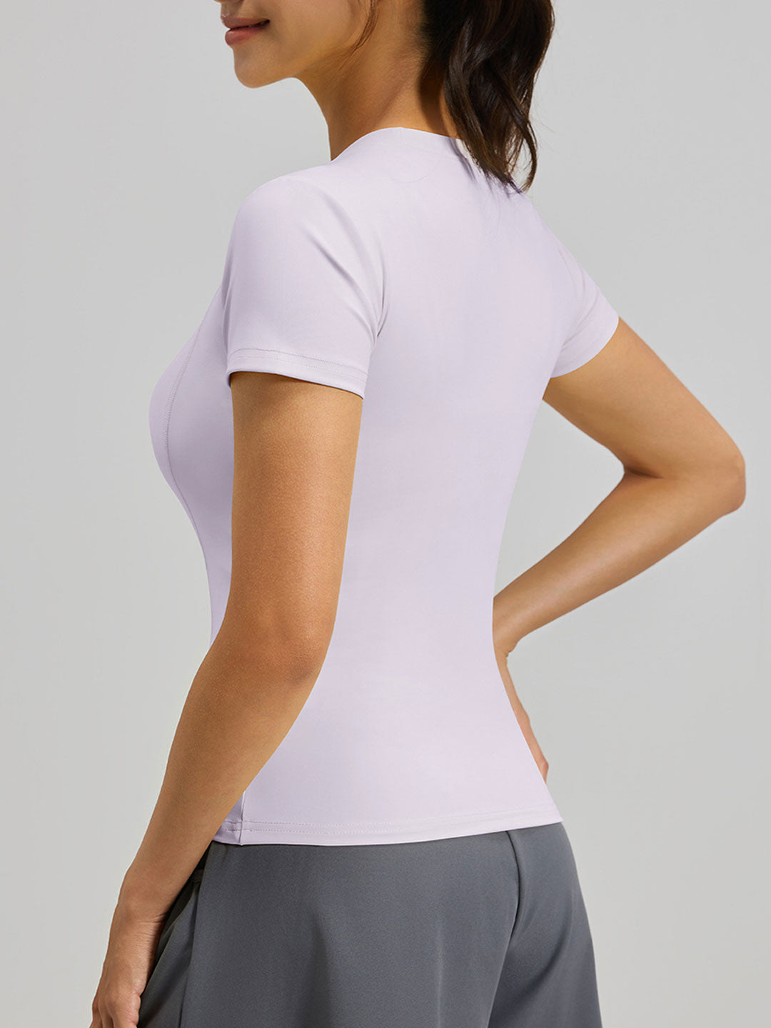 Square Neck Yoga Running Training Top
