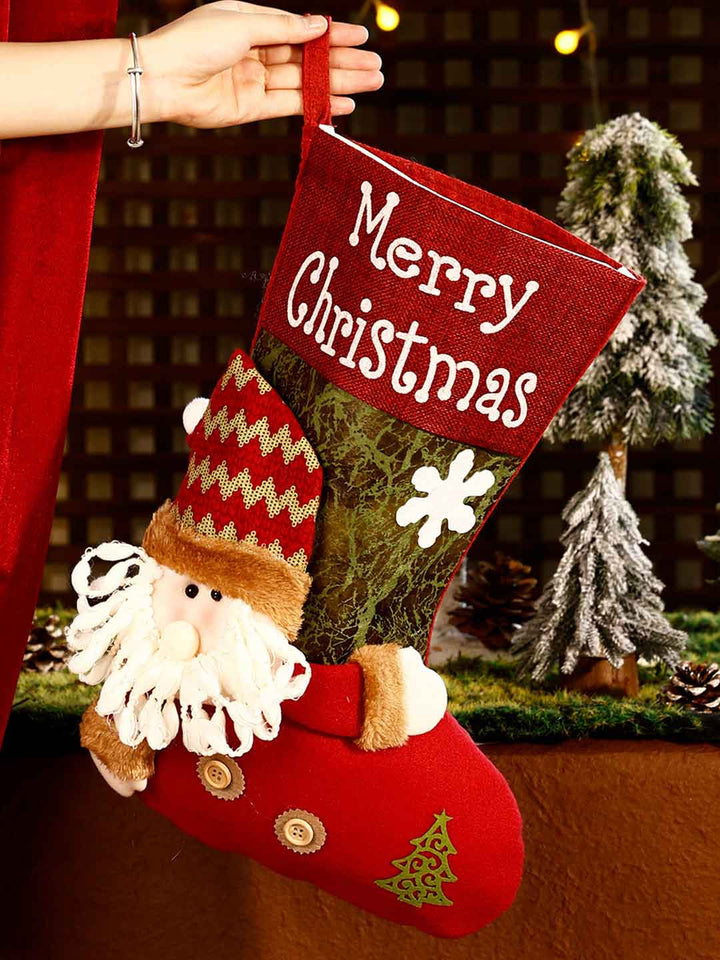 Christmas Sock Gift Bag
