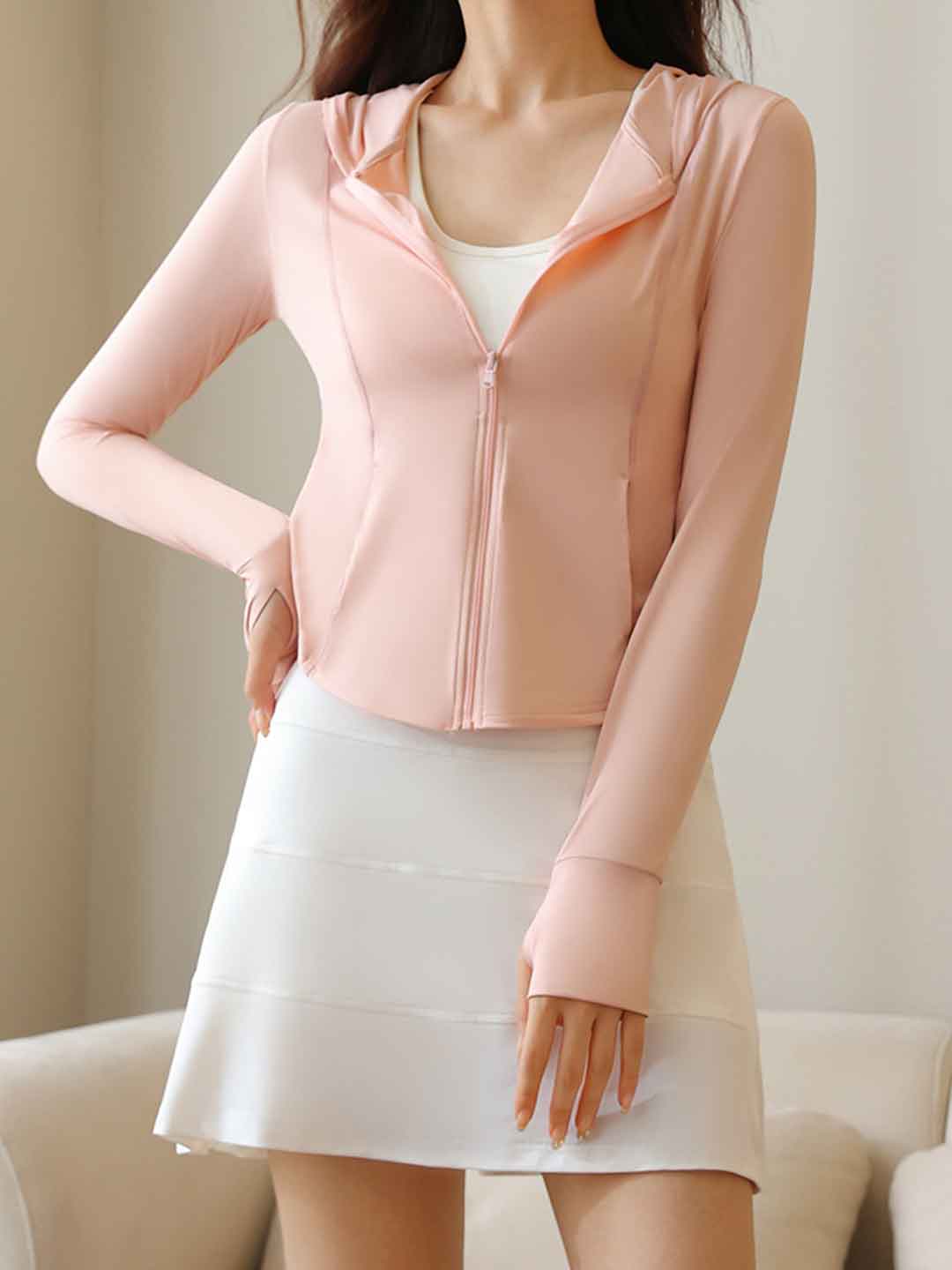 Fitness Anti-exposure High-waist Yoga A-line Skirt