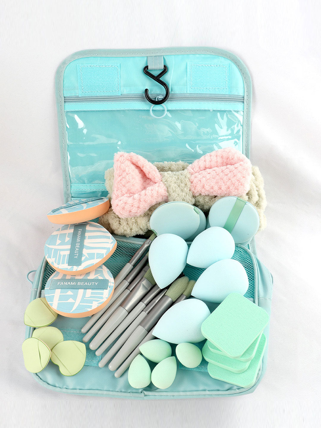 33Pcs Makeup Bag And Brushes Set Professional Makeup Tools