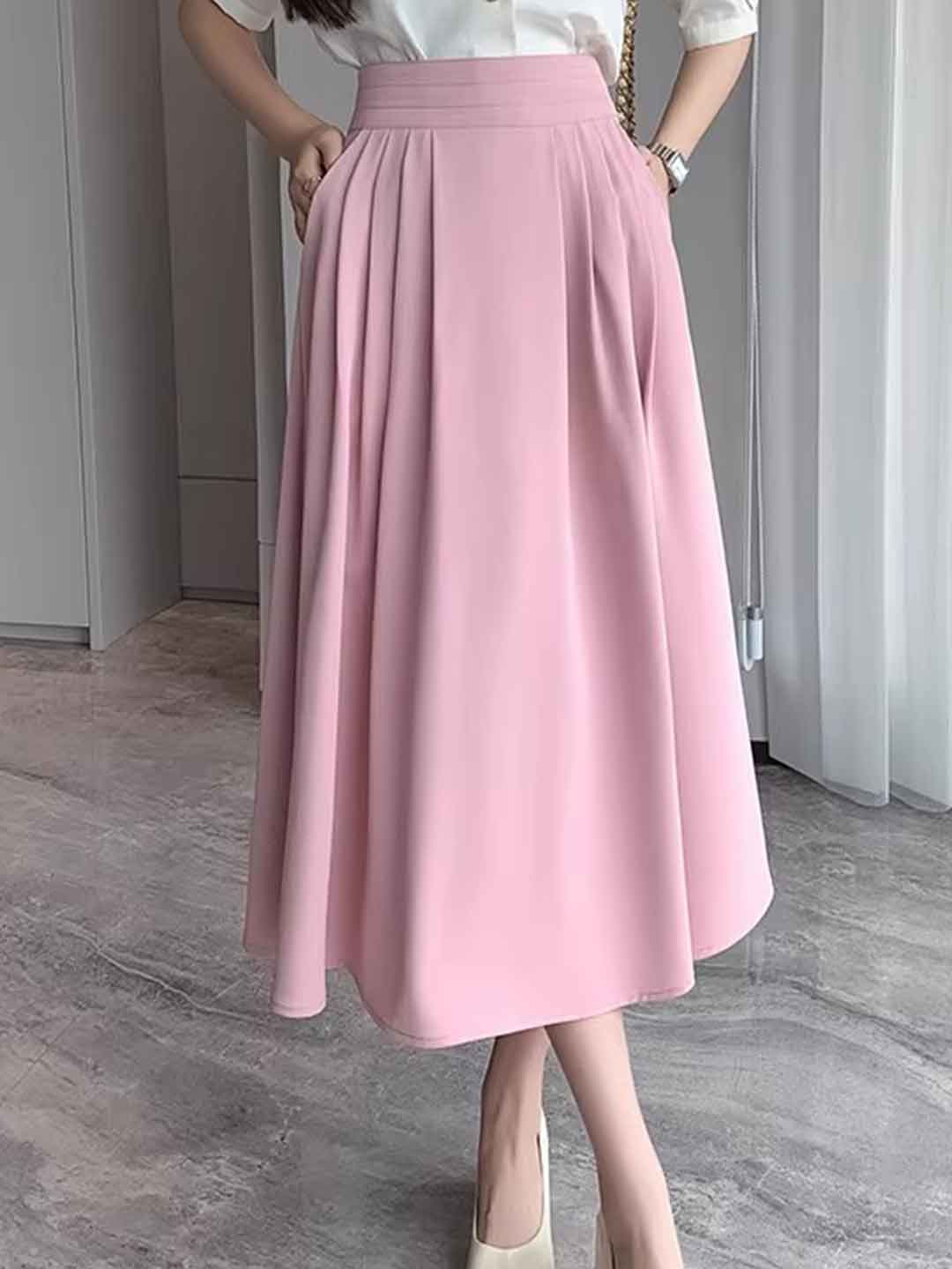 Amelia Daily A-Line High-Waisted Skirt