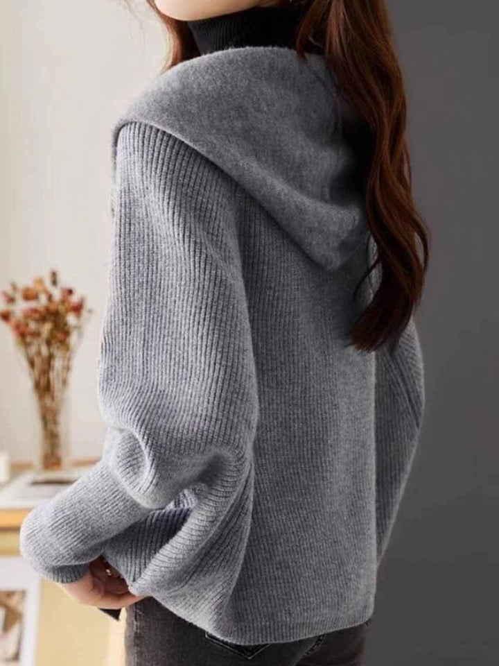Olivia Loose Solid Color Knitted Cardigan