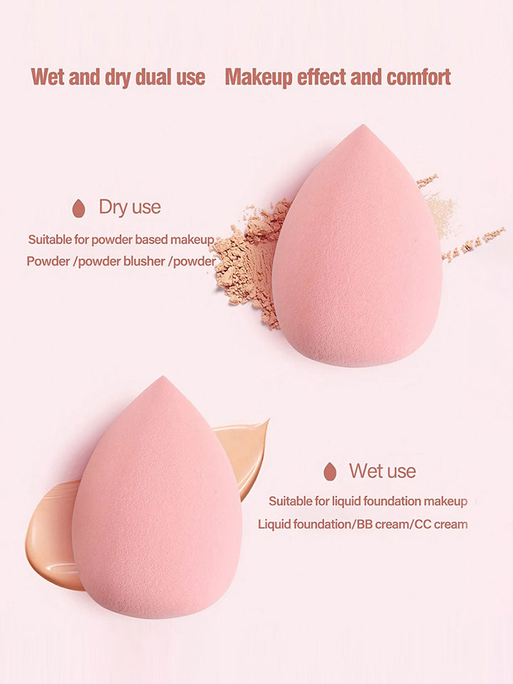 40Pcs Tweed Style Makeup Bag And Brushes Set Professional Tools