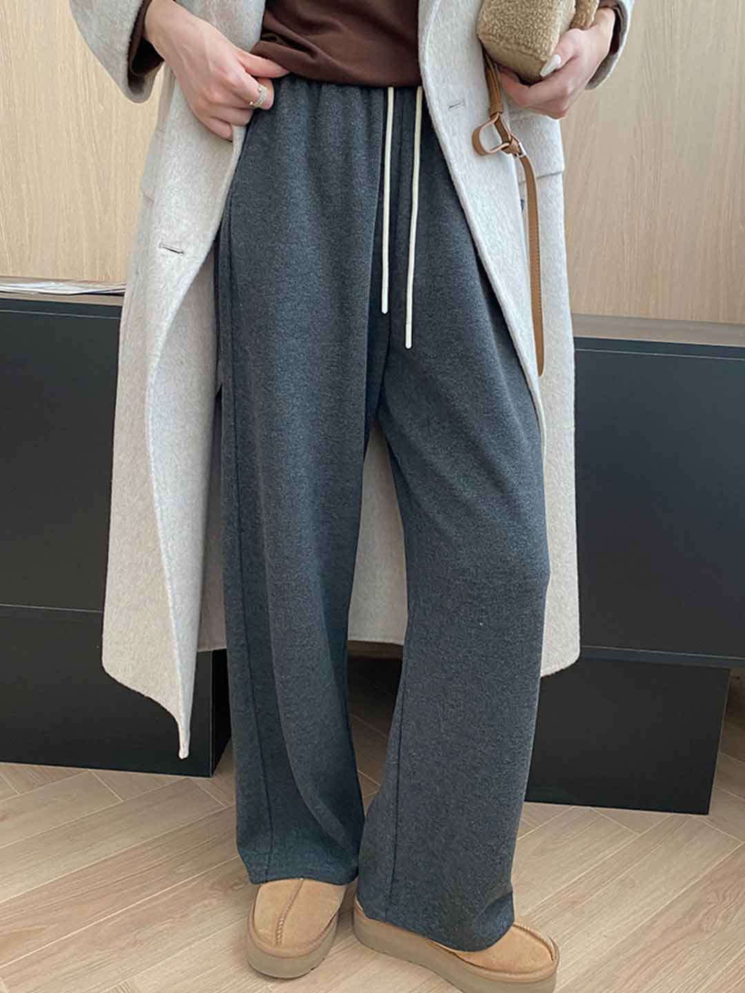 Ava Loose Flowy High-Waisted Wide Leg Pants