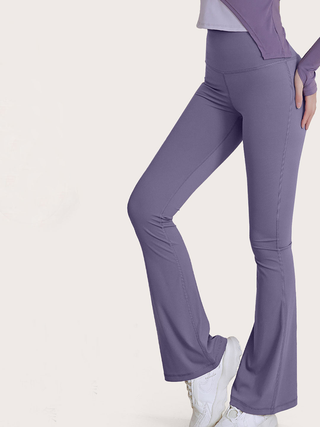 Fitness High Waist Flared Yoga Pants