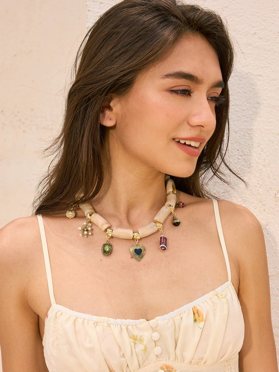 Pendant Beaded Necklace