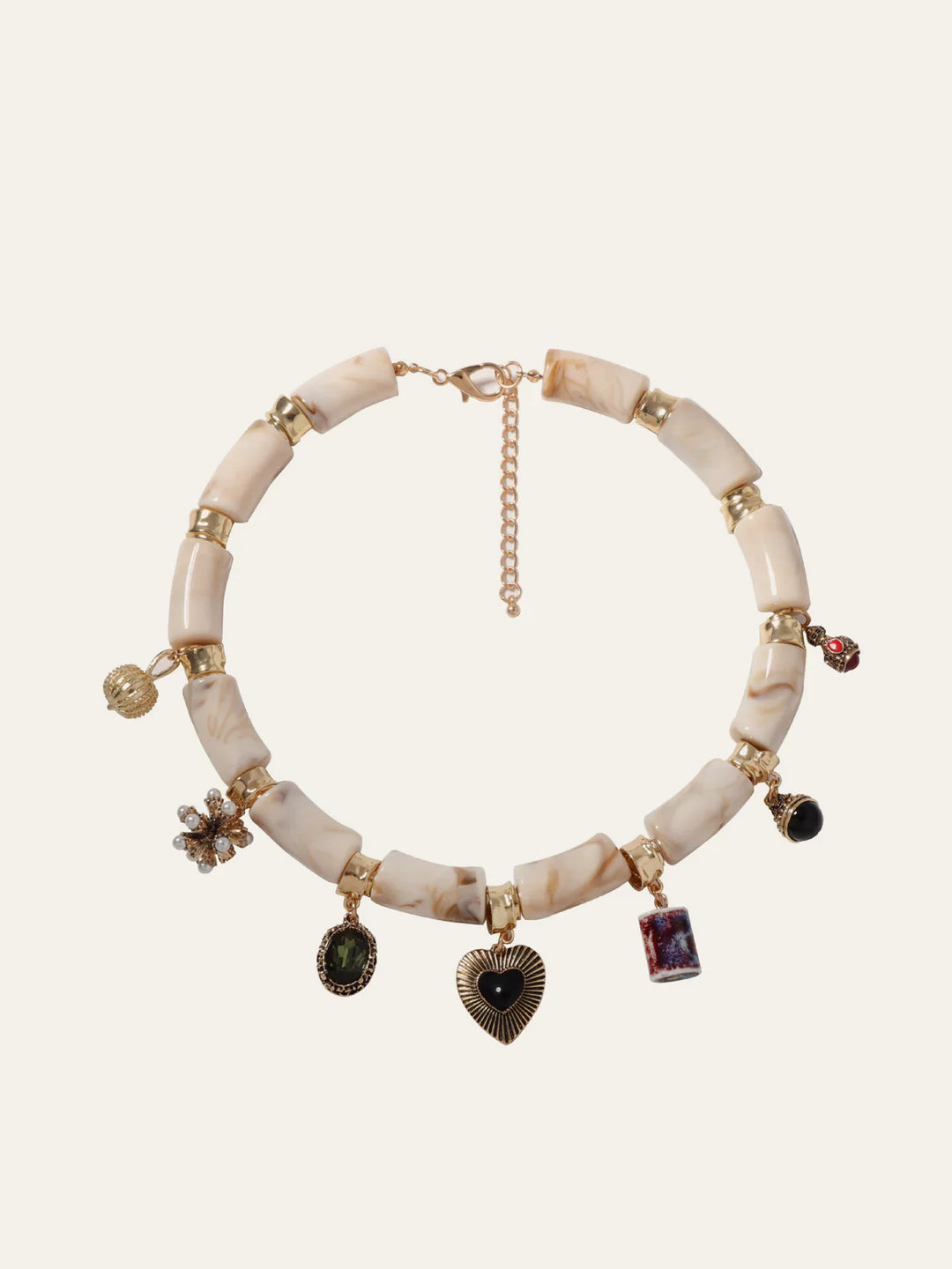 Pendant Beaded Necklace