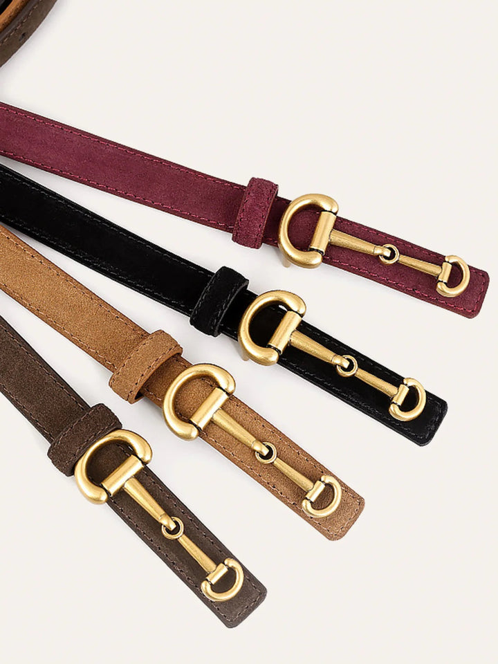 Horsebit Buckle Belt