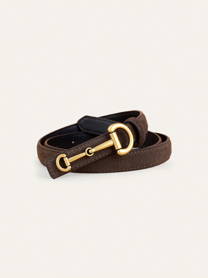 Horsebit Buckle Belt