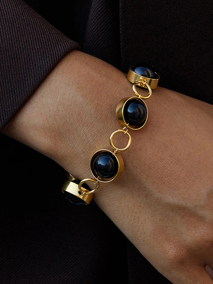 Rotatable Toggle-Clasp Bracelet