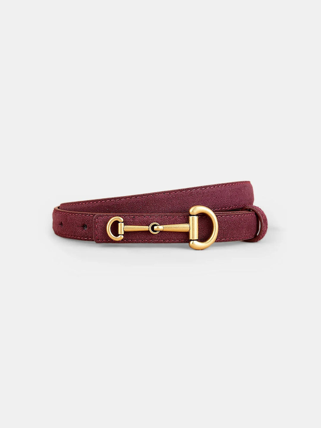 Horsebit Buckle Belt