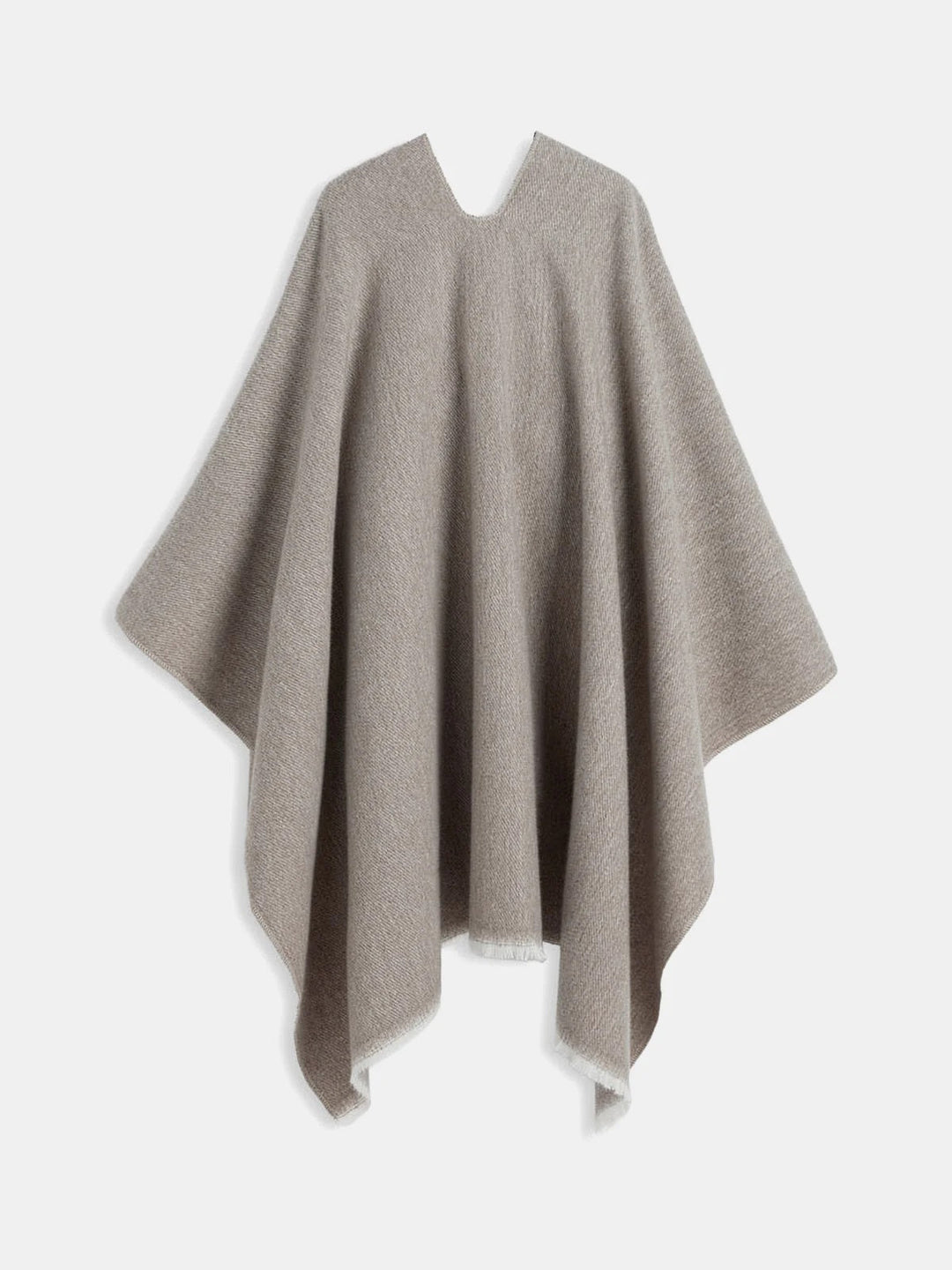 Faux Cashmere Cape