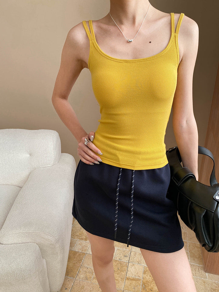 Molly Slim U-Neck Tank Top